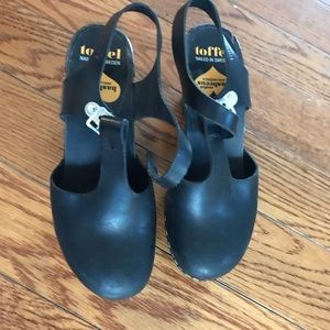 Swedish hasbeens Black Mary Janes